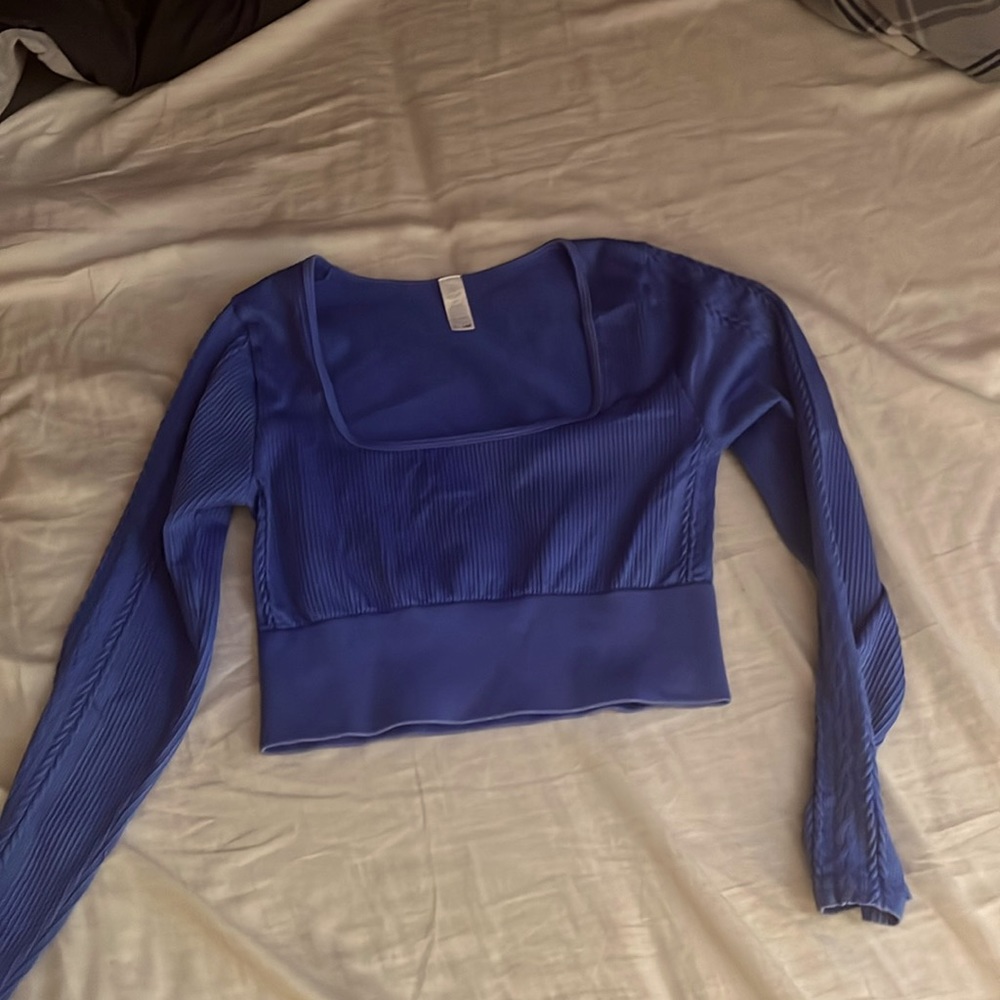 Brand: Offline by Aerie, Medium to dark blue color size is medium